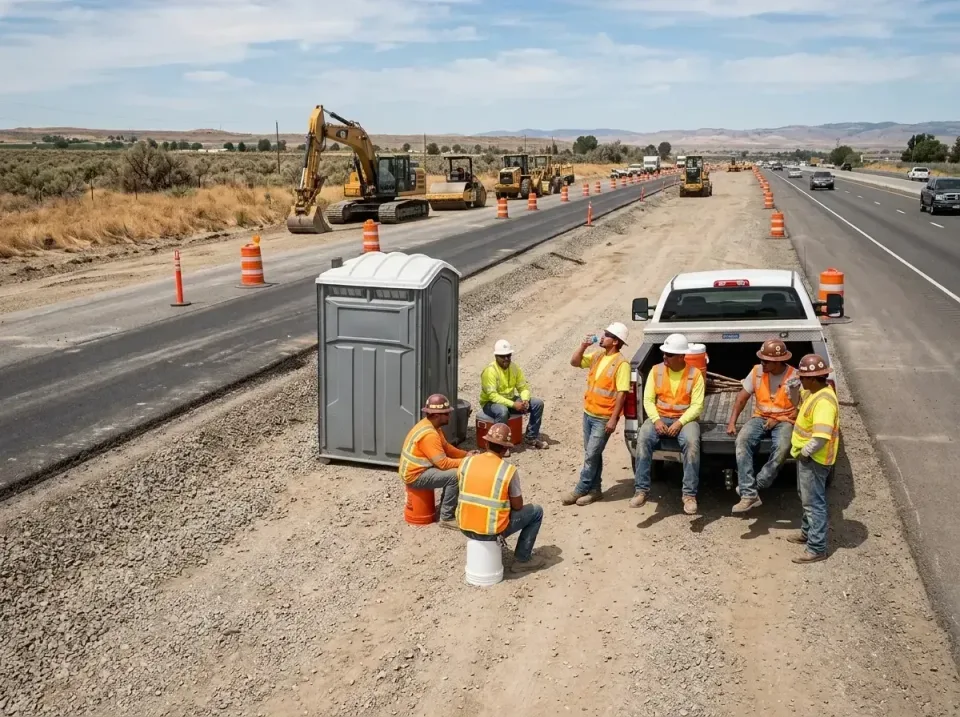 highway-road-construction-crew-007 — frequently asked questions, Porta Potty and Restroom Rentals in Thomasville, GA